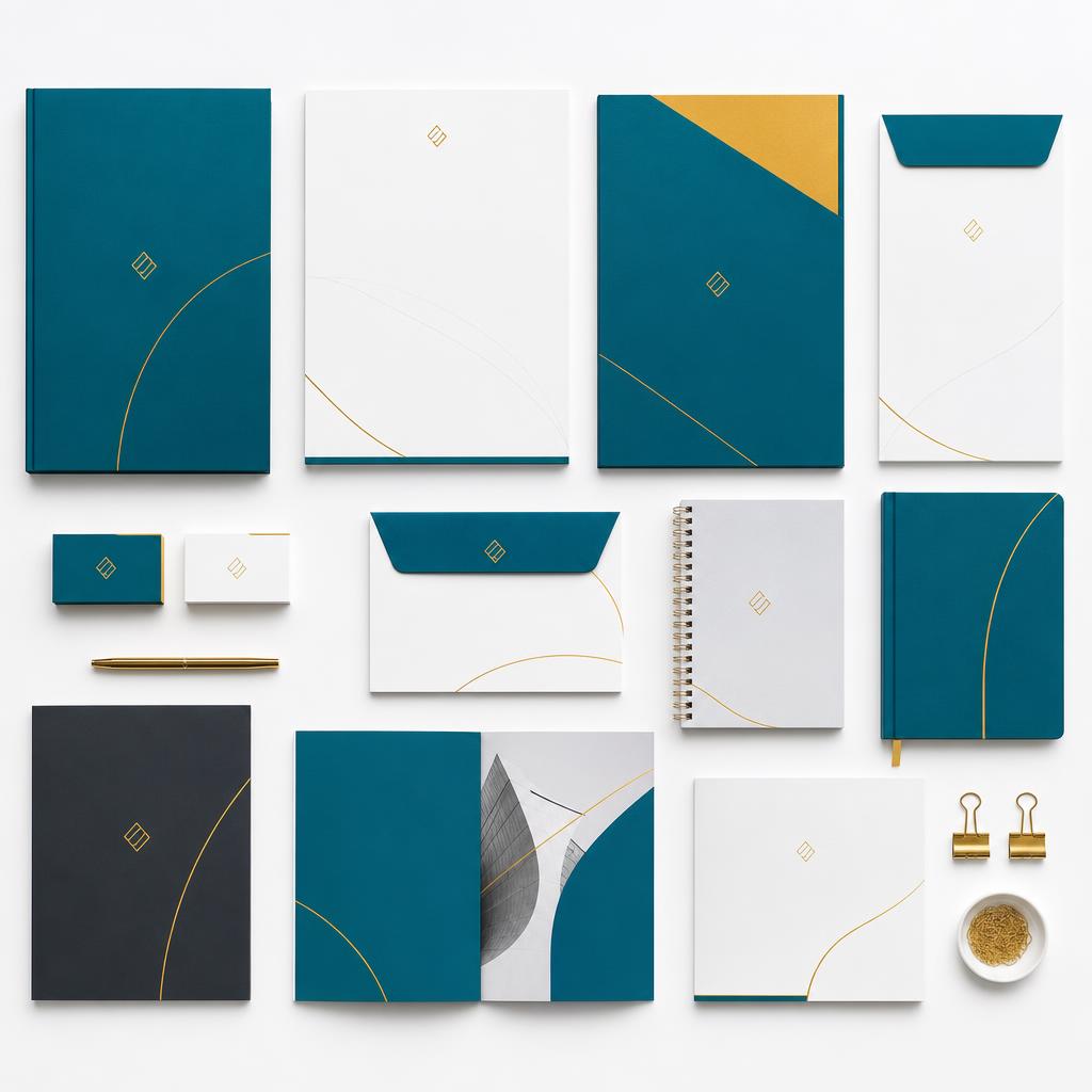 Papelaria corporativa premium